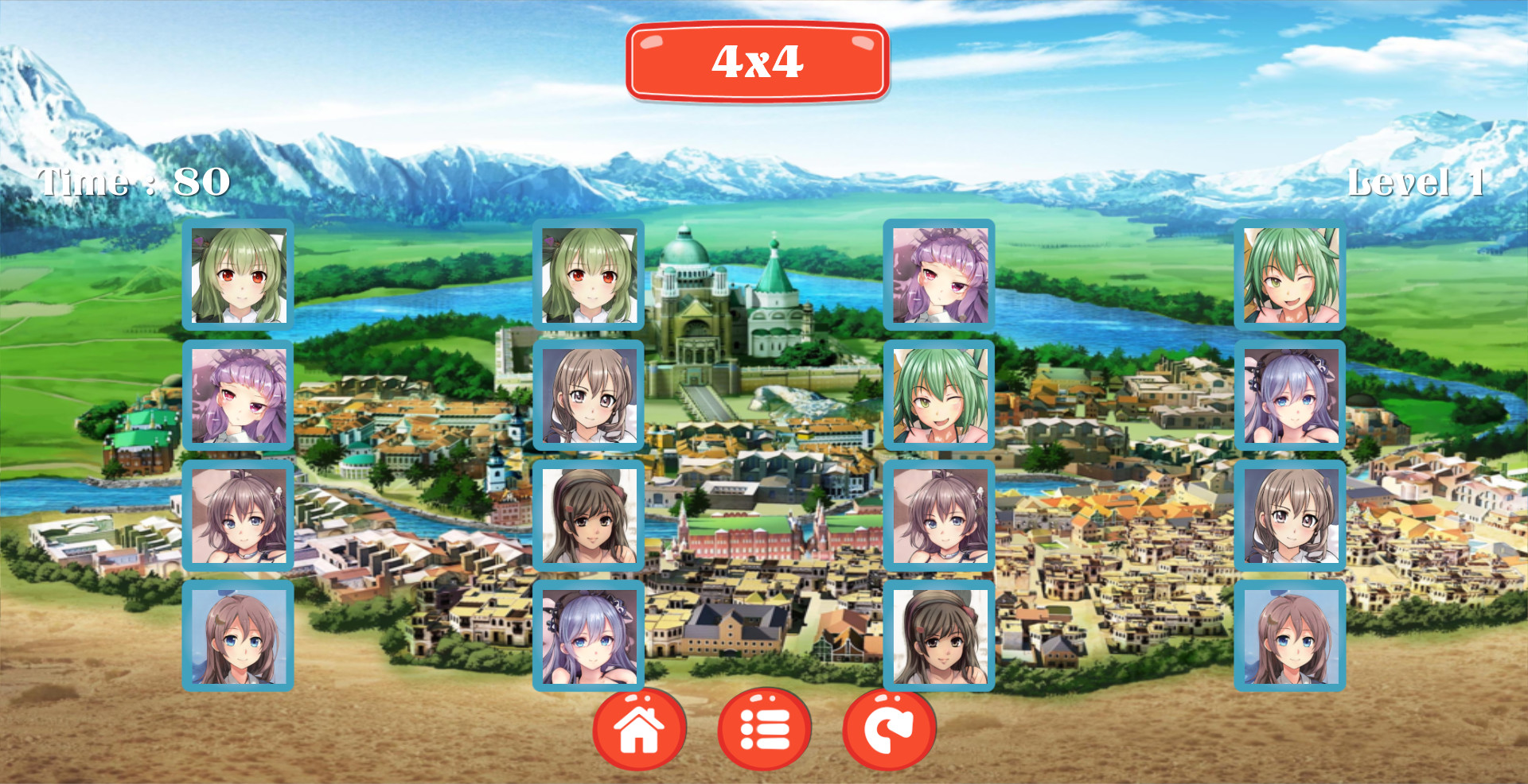Anime - Match The Memory screenshot 4