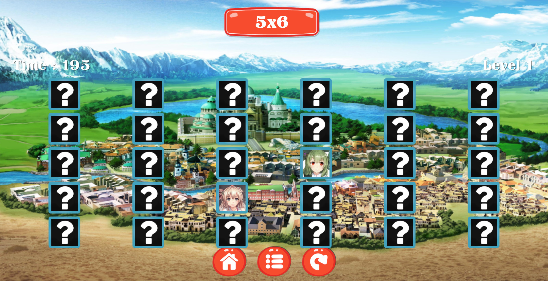Anime - Match The Memory screenshot 2