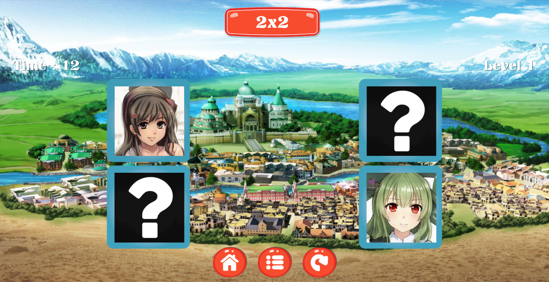 Anime - Match The Memory screenshot 1