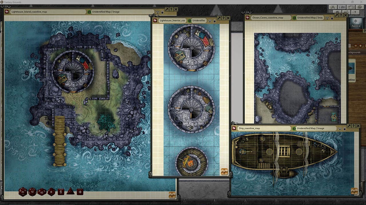 Fantasy Grounds - FG Coastlines Map Pack screenshot 5