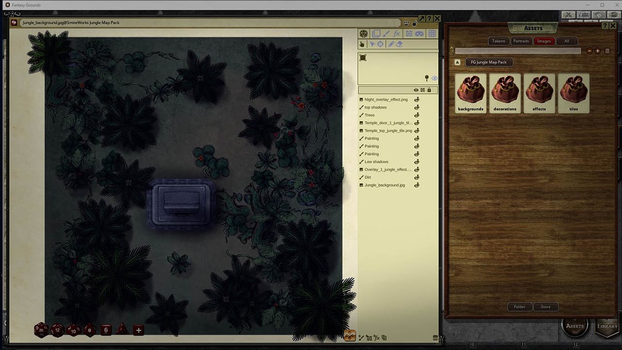 Fantasy Grounds - FG Jungle Map Pack screenshot 1