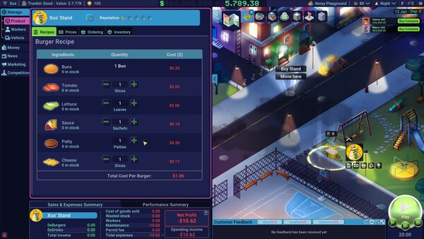 图片[3]-【经营模拟】商业奇才：舌尖上的路边摊/Business Heroes: Street Grub-小镇青年游戏社