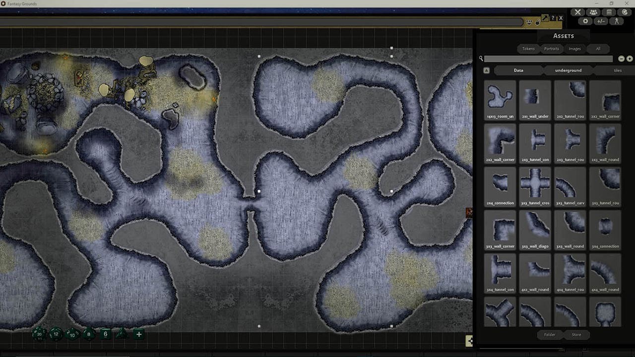 Fantasy Grounds - FG Underground Map Pack screenshot 2