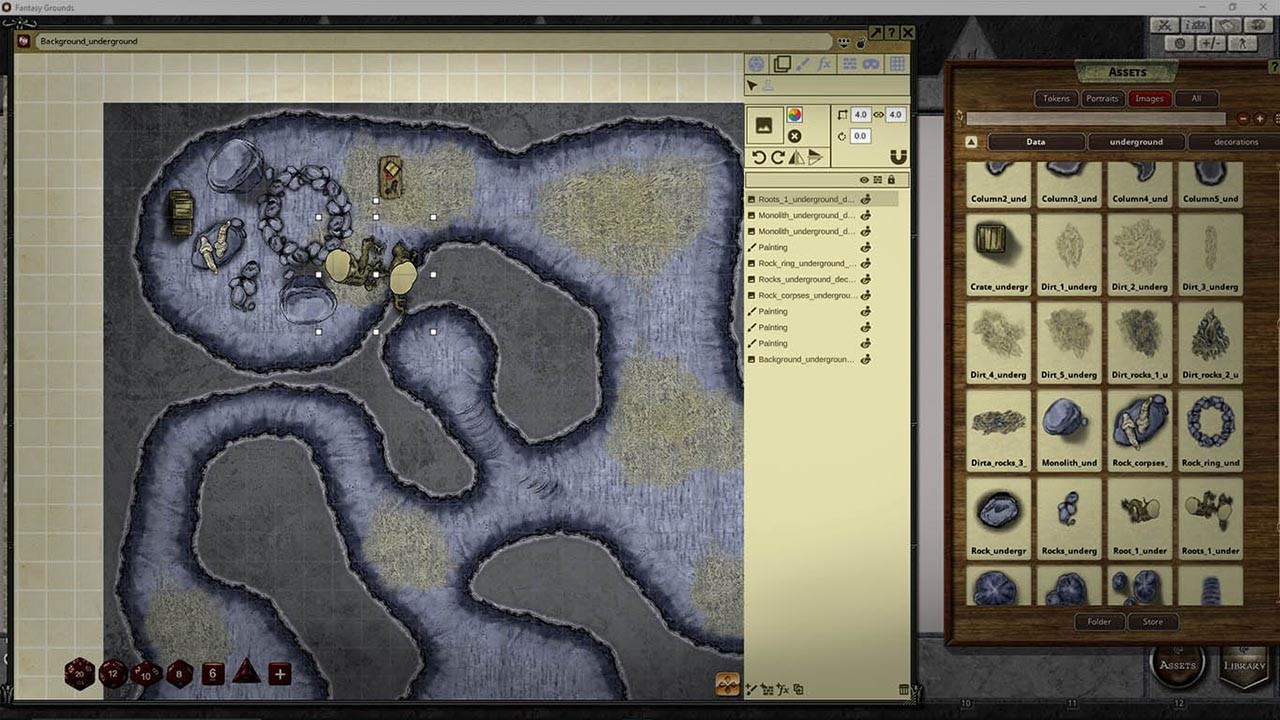 Fantasy Grounds - FG Underground Map Pack screenshot 5