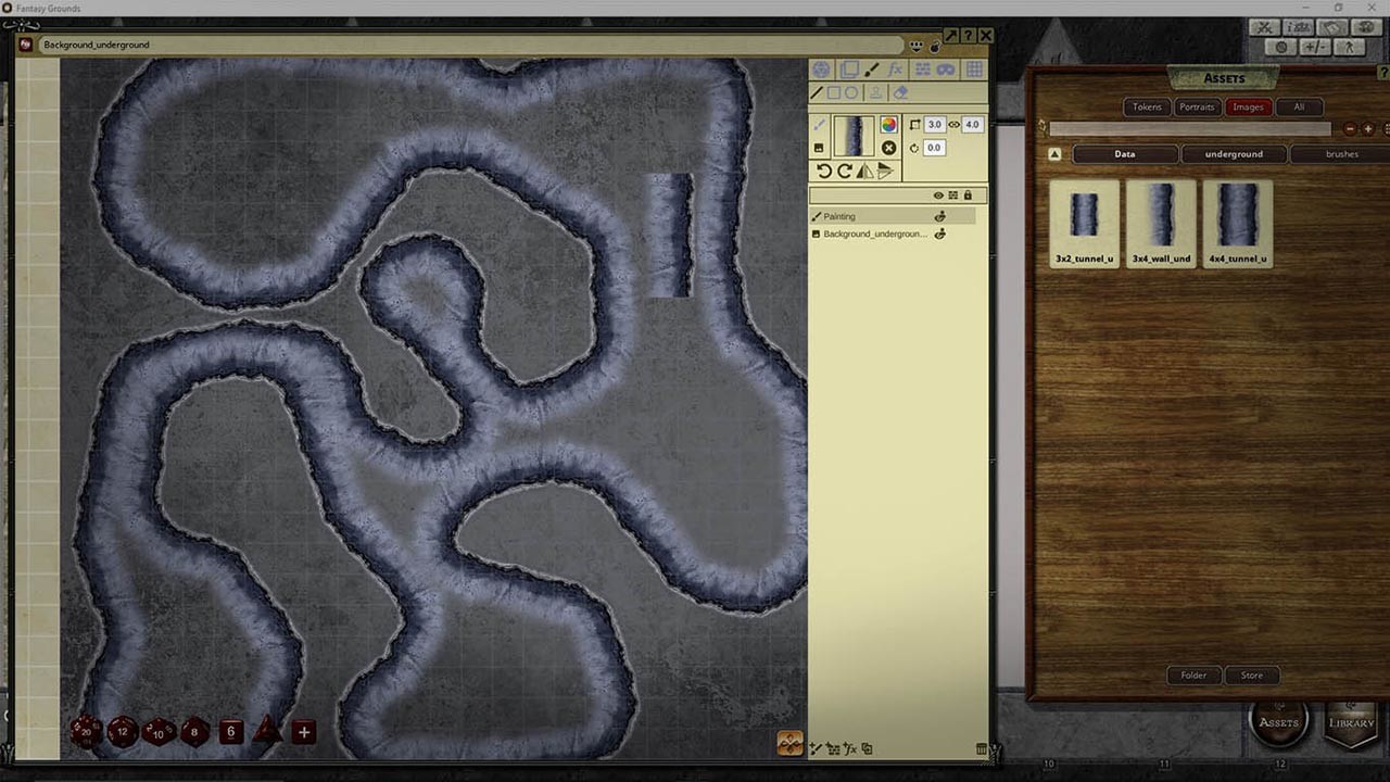 Fantasy Grounds - FG Underground Map Pack screenshot 1