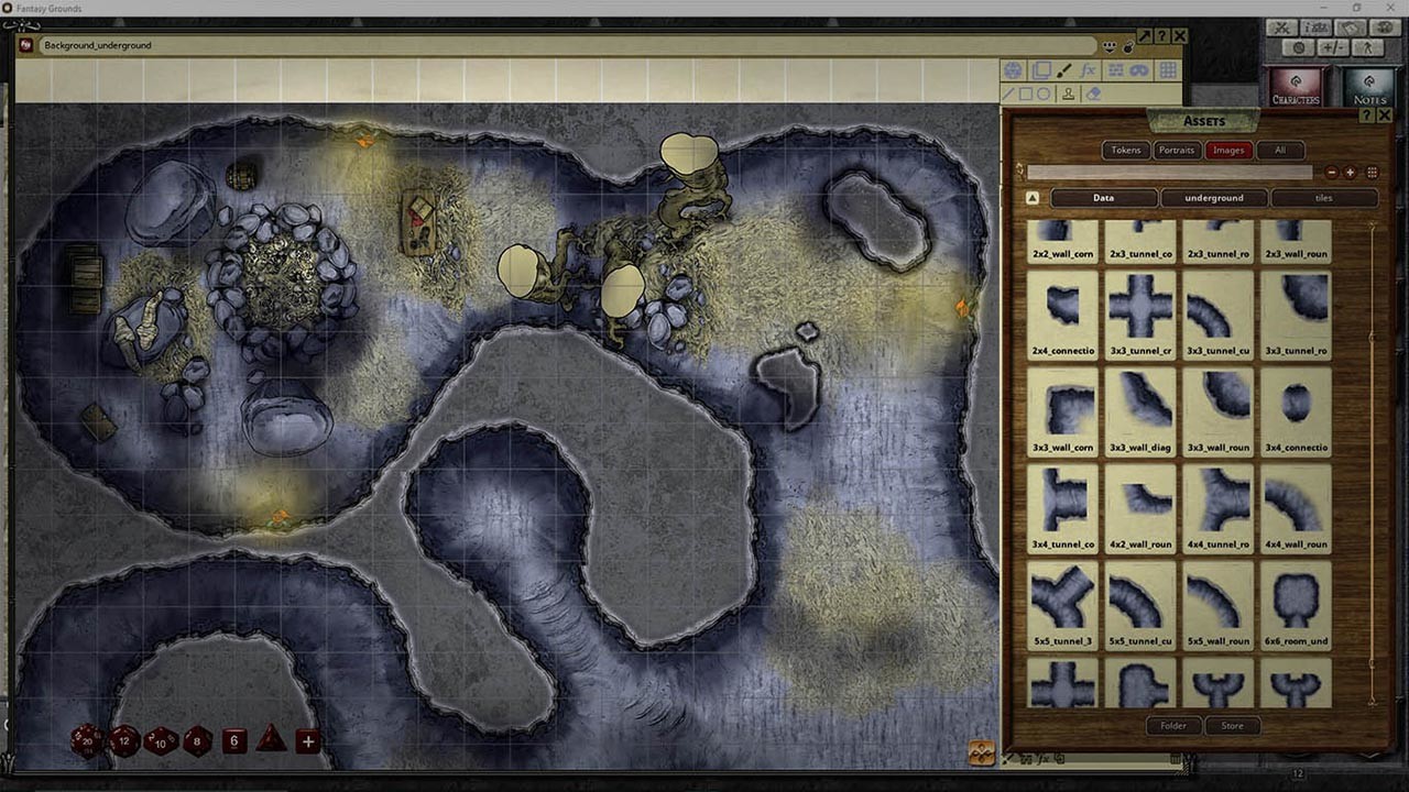 Fantasy Grounds - FG Underground Map Pack screenshot 3