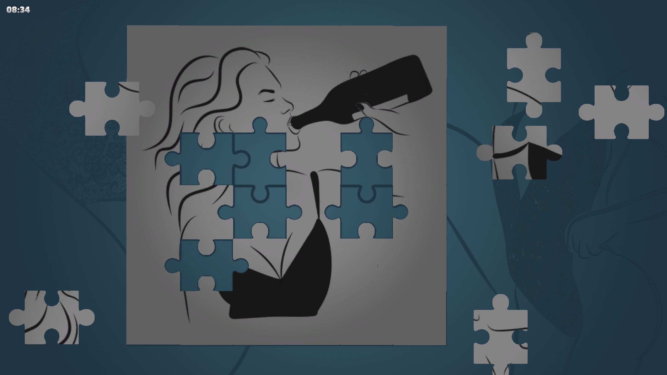 LineArt Jigsaw Puzzle - Erotica screenshot 4