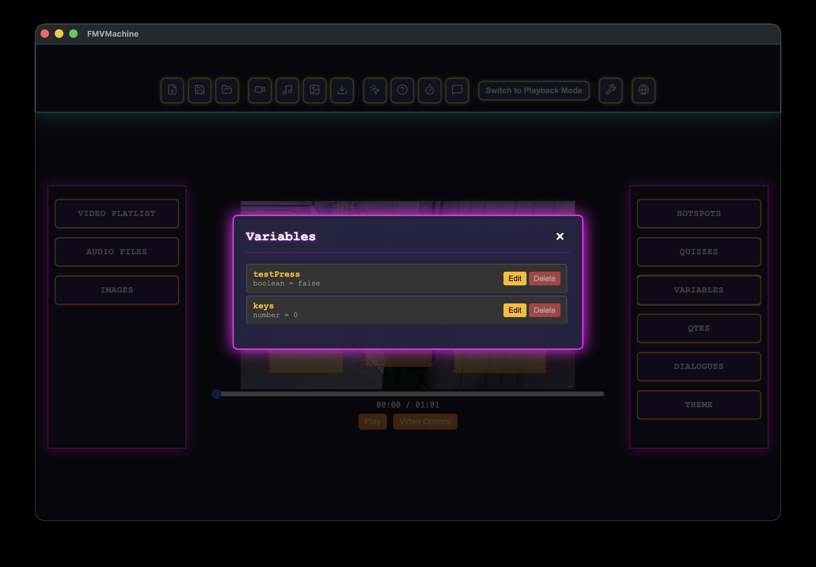 FMVMachine screenshot 10