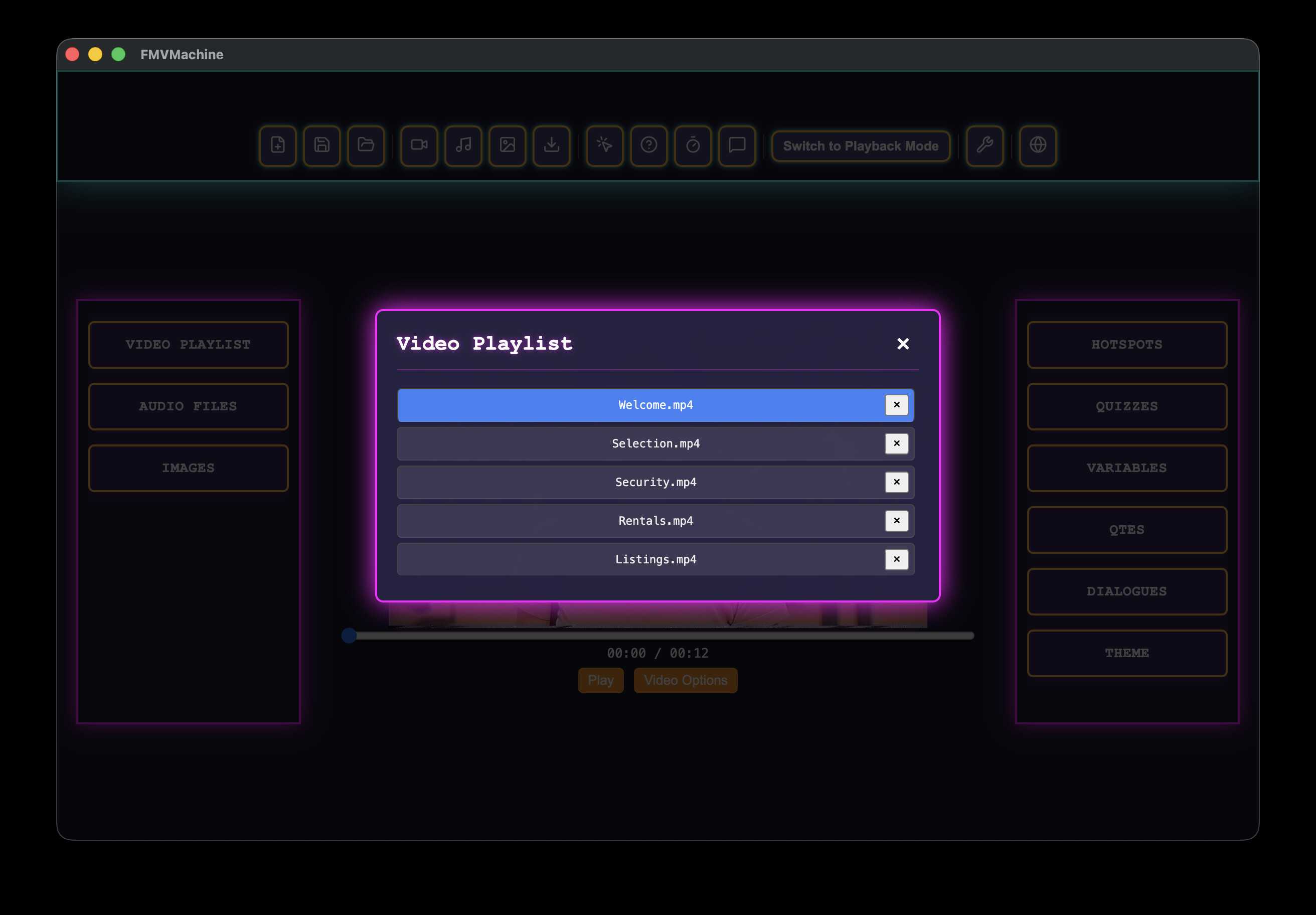 FMVMachine screenshot 11