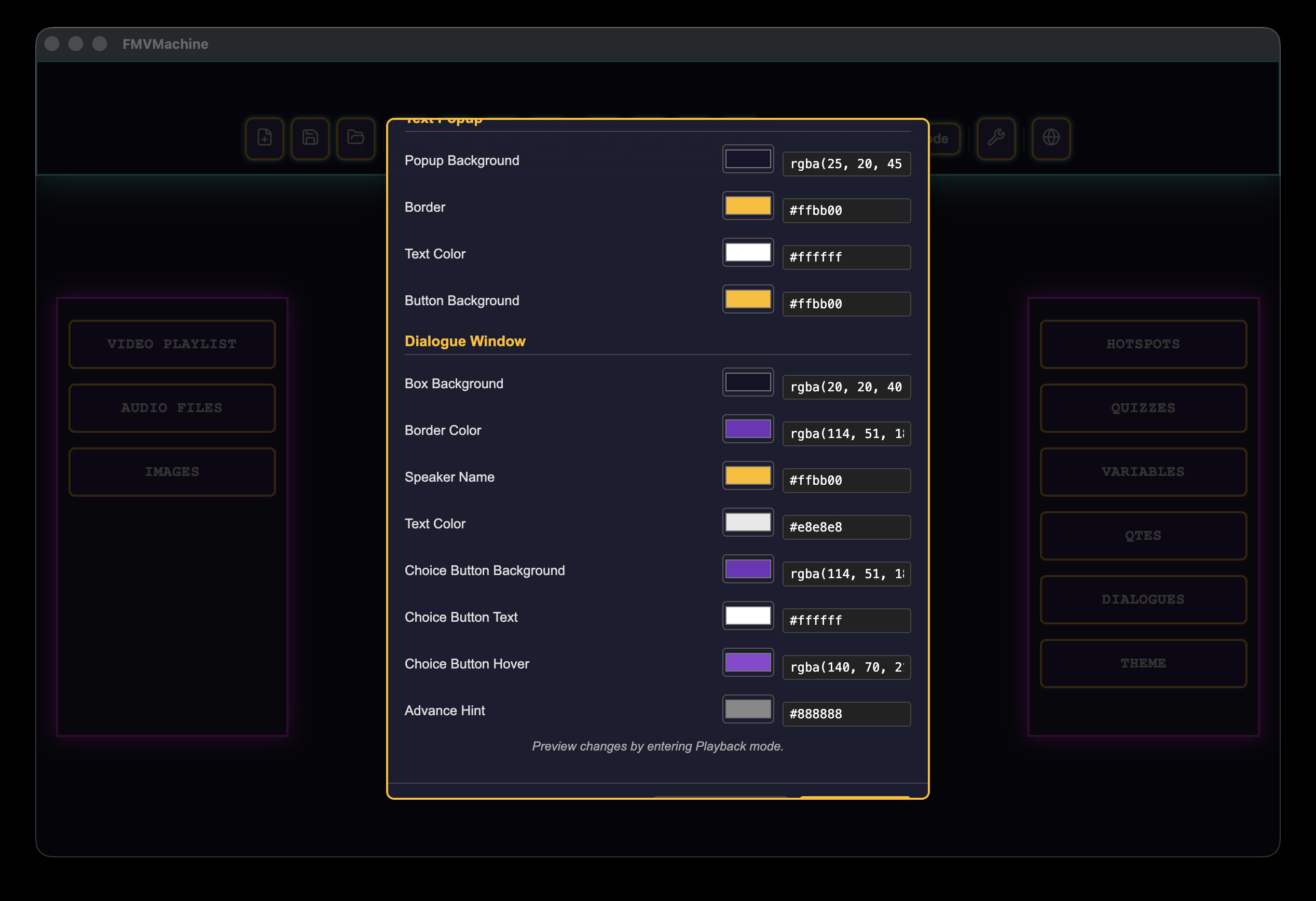 FMVMachine screenshot 1