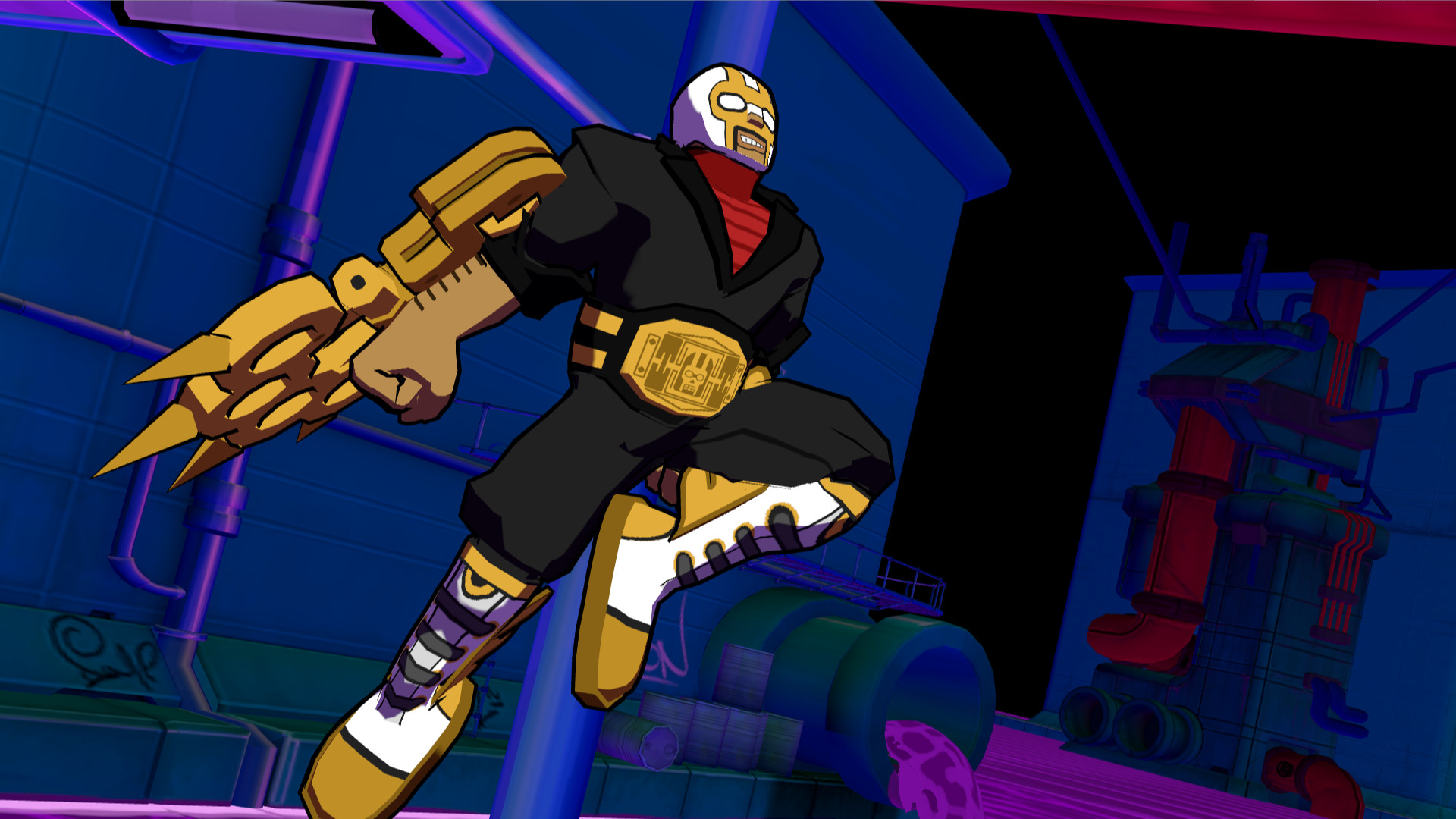 Lethal League Blaze - Shining-Gold Super Winner outfit for Nitro screenshot 1