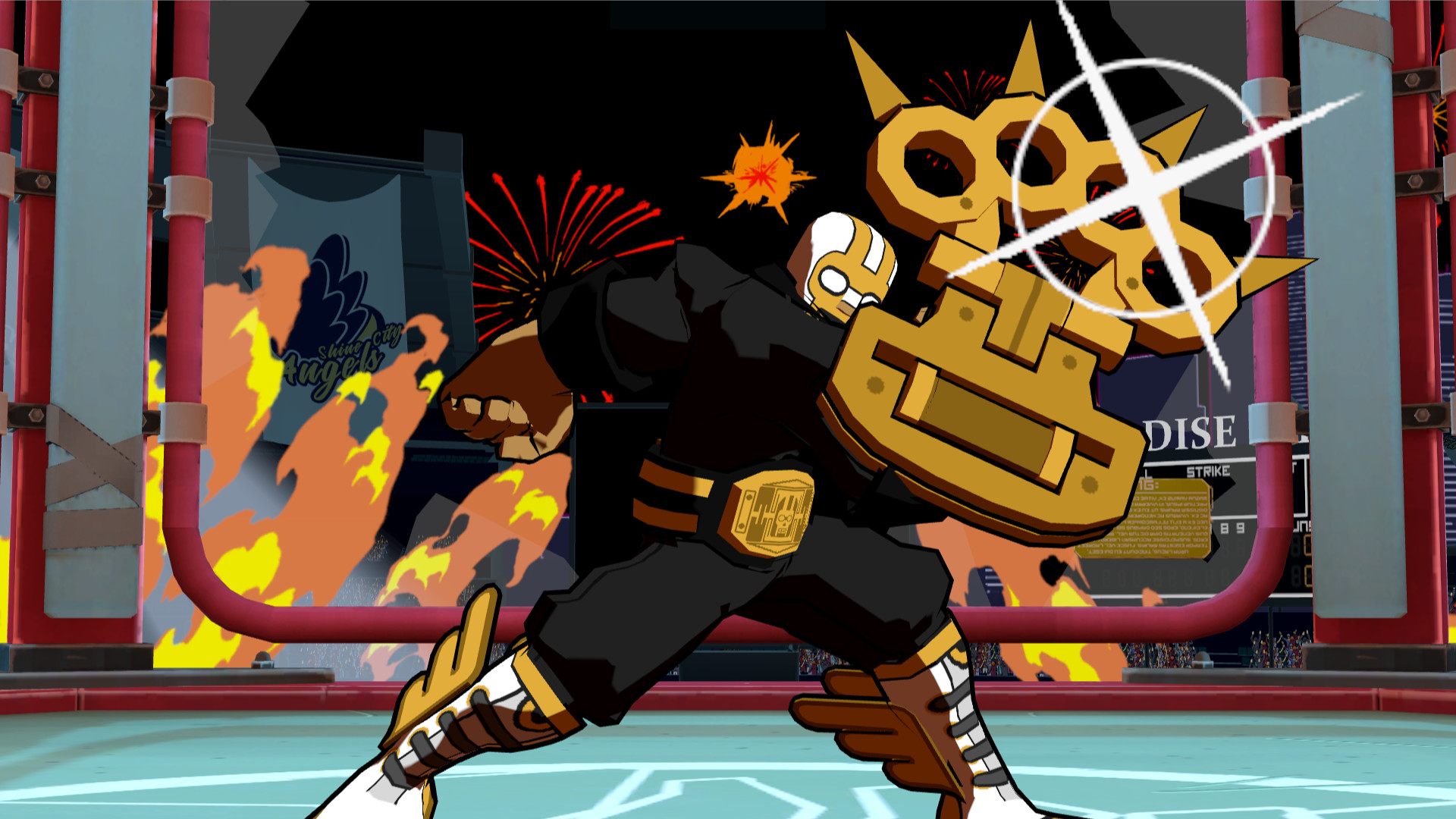Lethal League Blaze - Shining-Gold Super Winner outfit for Nitro screenshot 3
