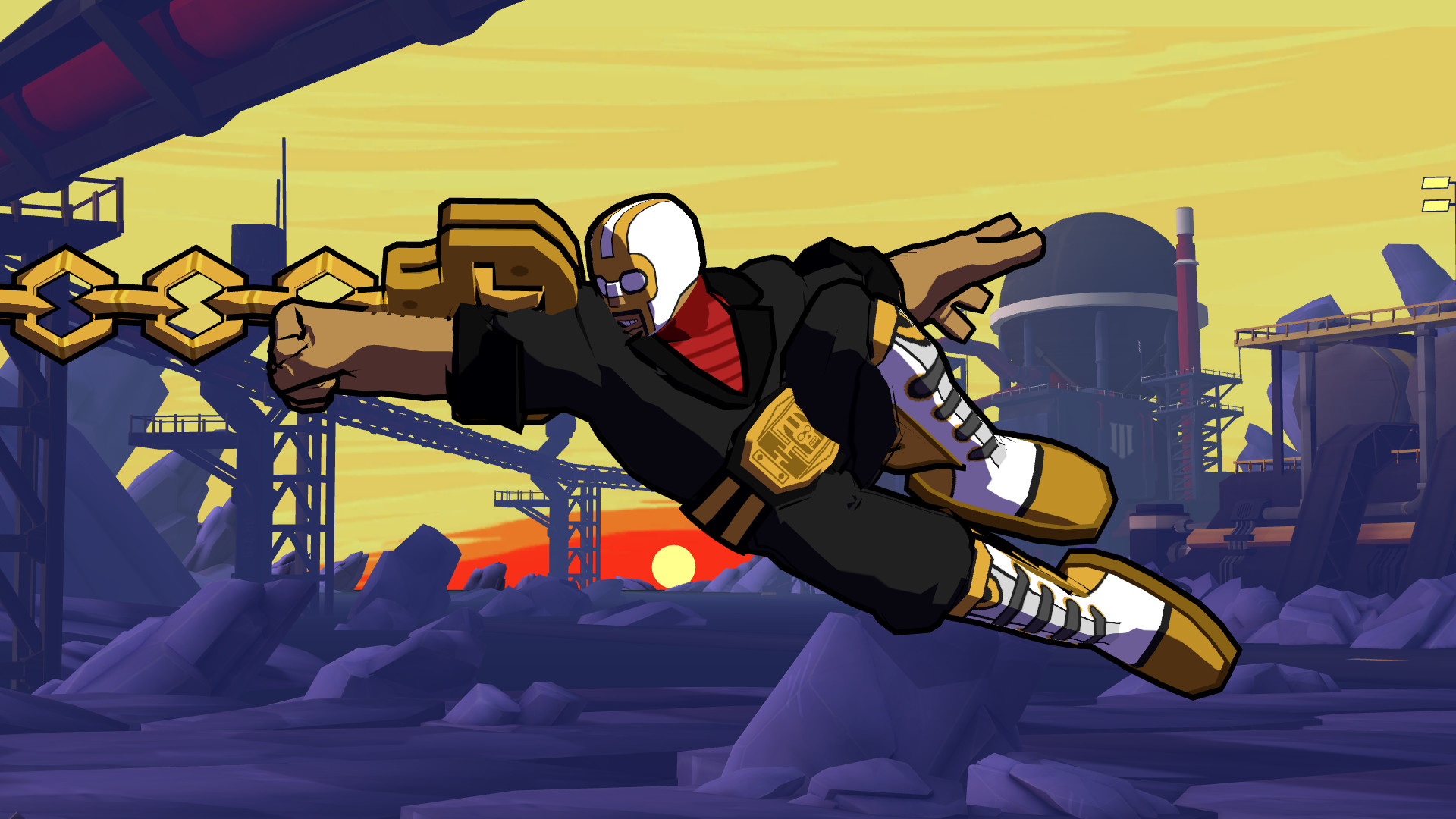 Lethal League Blaze - Shining-Gold Super Winner outfit for Nitro screenshot 2