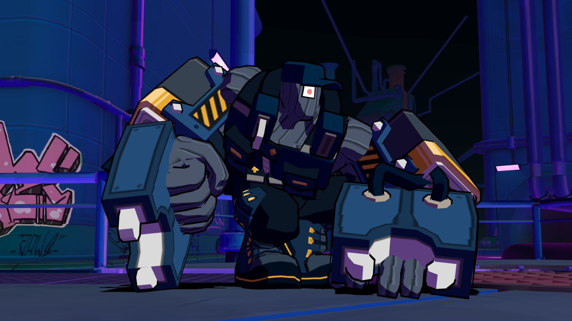 Lethal League Blaze - Neopolis Devastator outfit for Grid screenshot 1