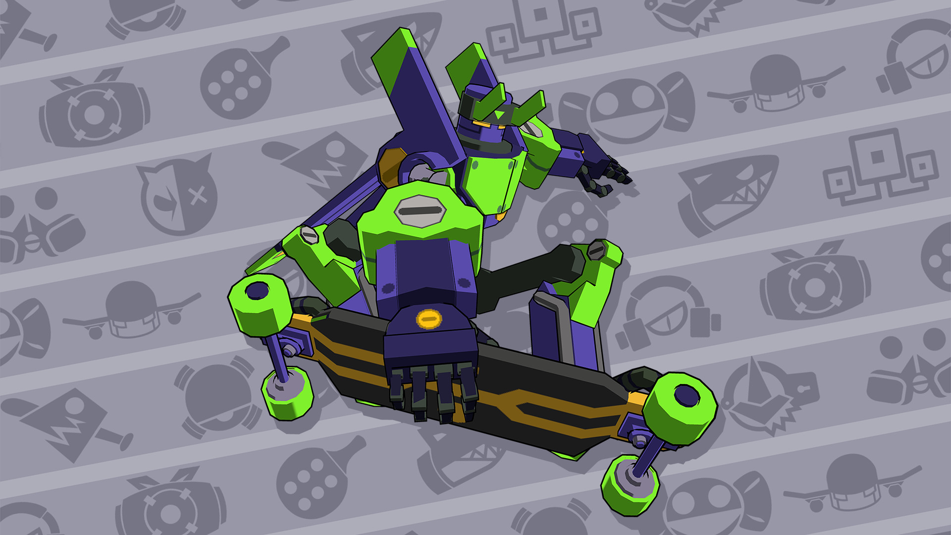 Lethal League Blaze - Insectoid Loneriding Mechranger outfit for Switch screenshot 6
