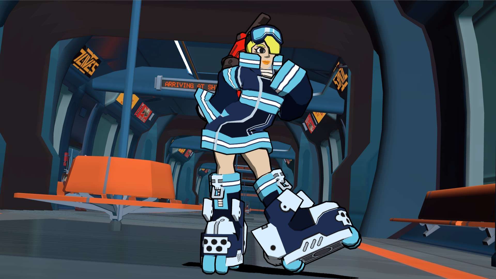 Lethal League Blaze - Firefighter Max Pressure outfit for Jet screenshot 3