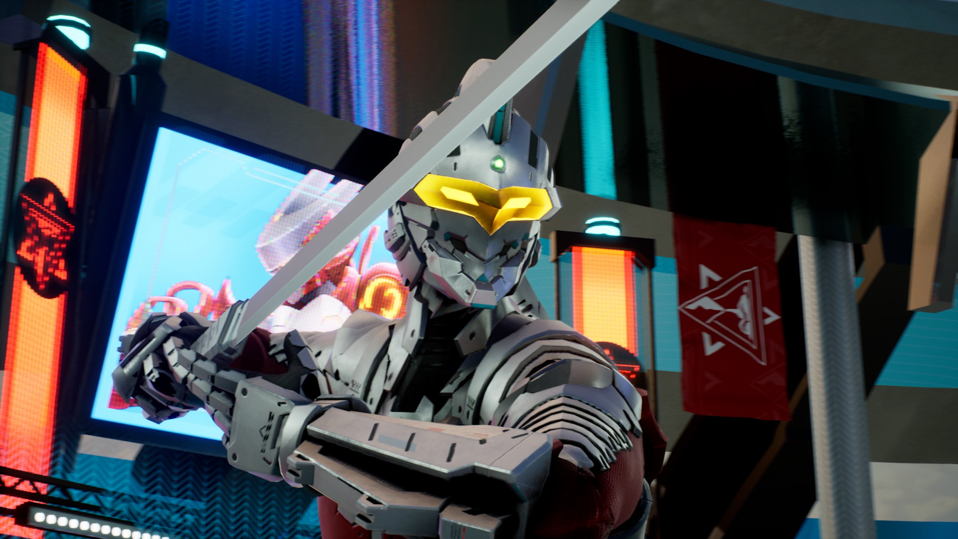 Override 2: Super Mech League - Dan Moroboshi - Fighter DLC screenshot 1