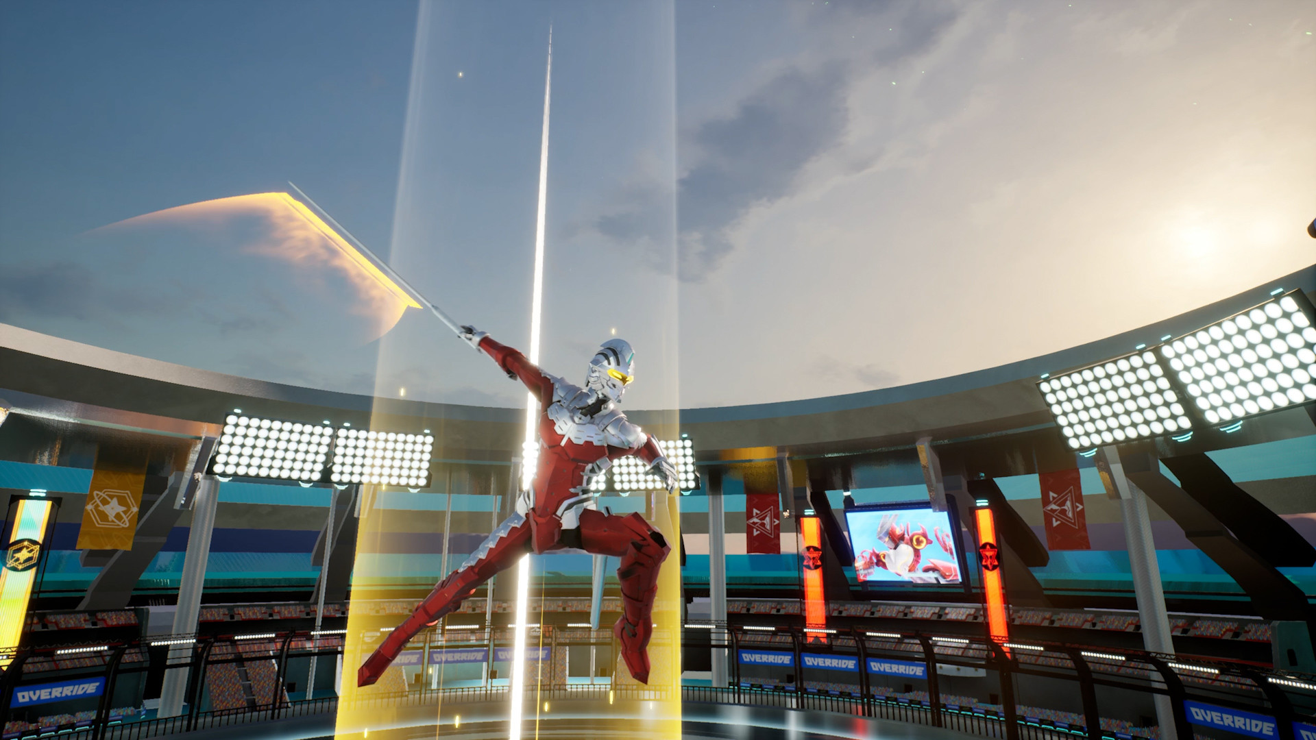 Override 2: Super Mech League - Dan Moroboshi - Fighter DLC screenshot 3