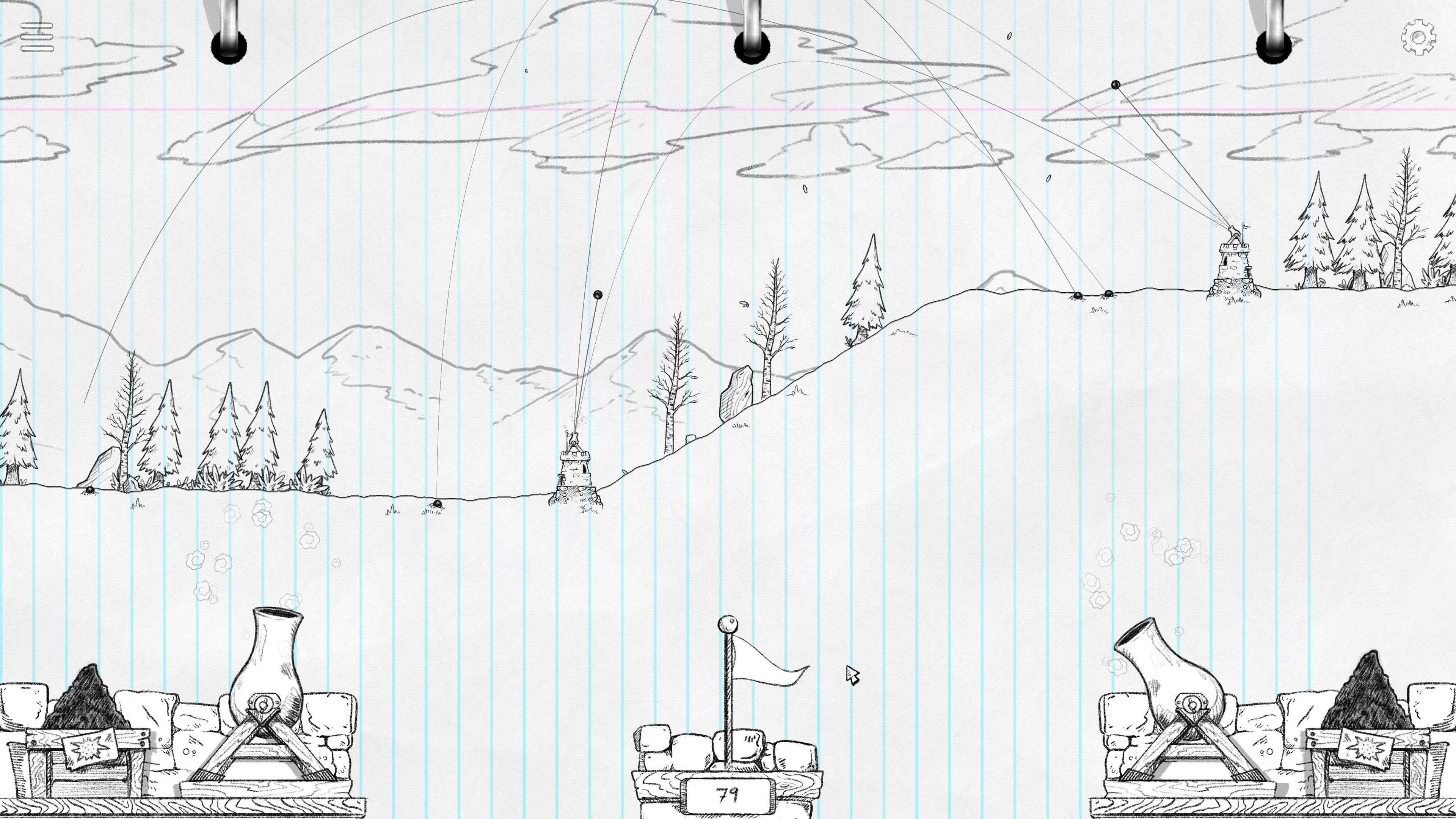 Notebook Artillery screenshot 1
