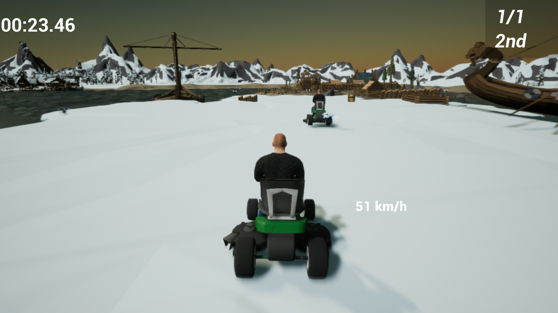 Lawnmower Game: Racing screenshot 3