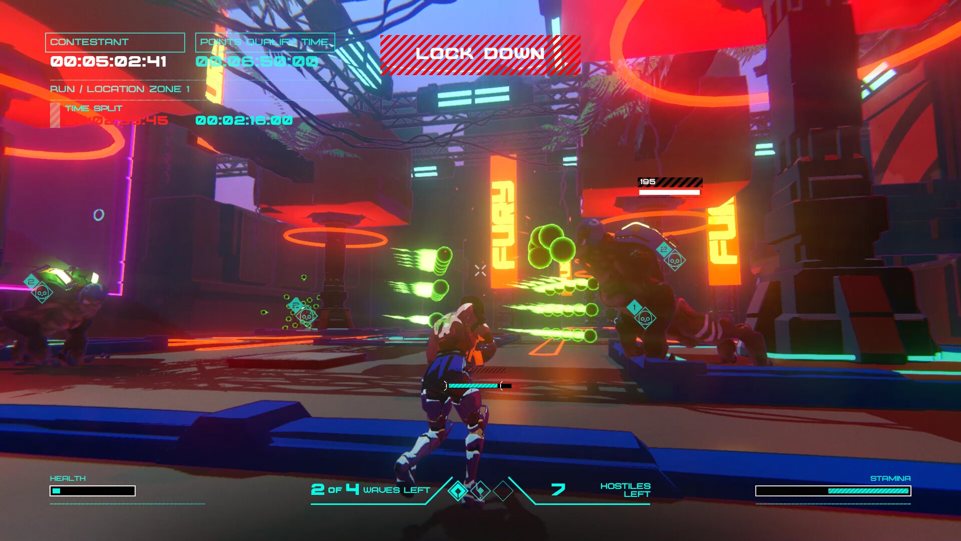 Super Laser Fury screenshot 1