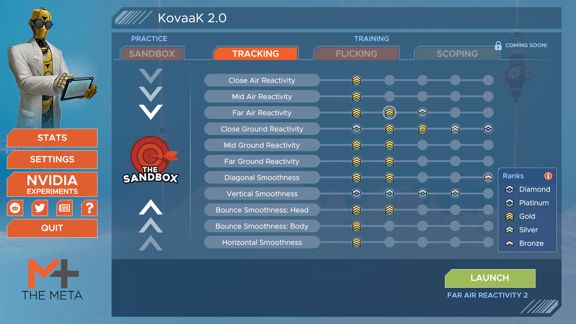 KovaaK's Tracking Trainer screenshot 2