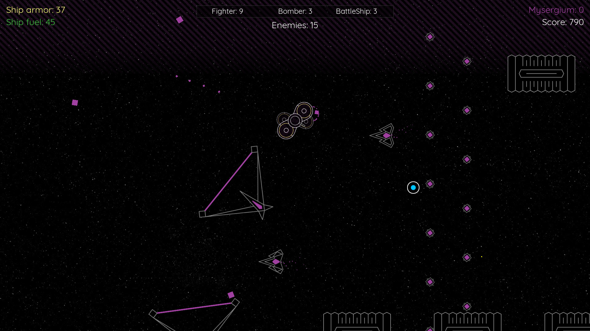 Dark Asteroids screenshot 3