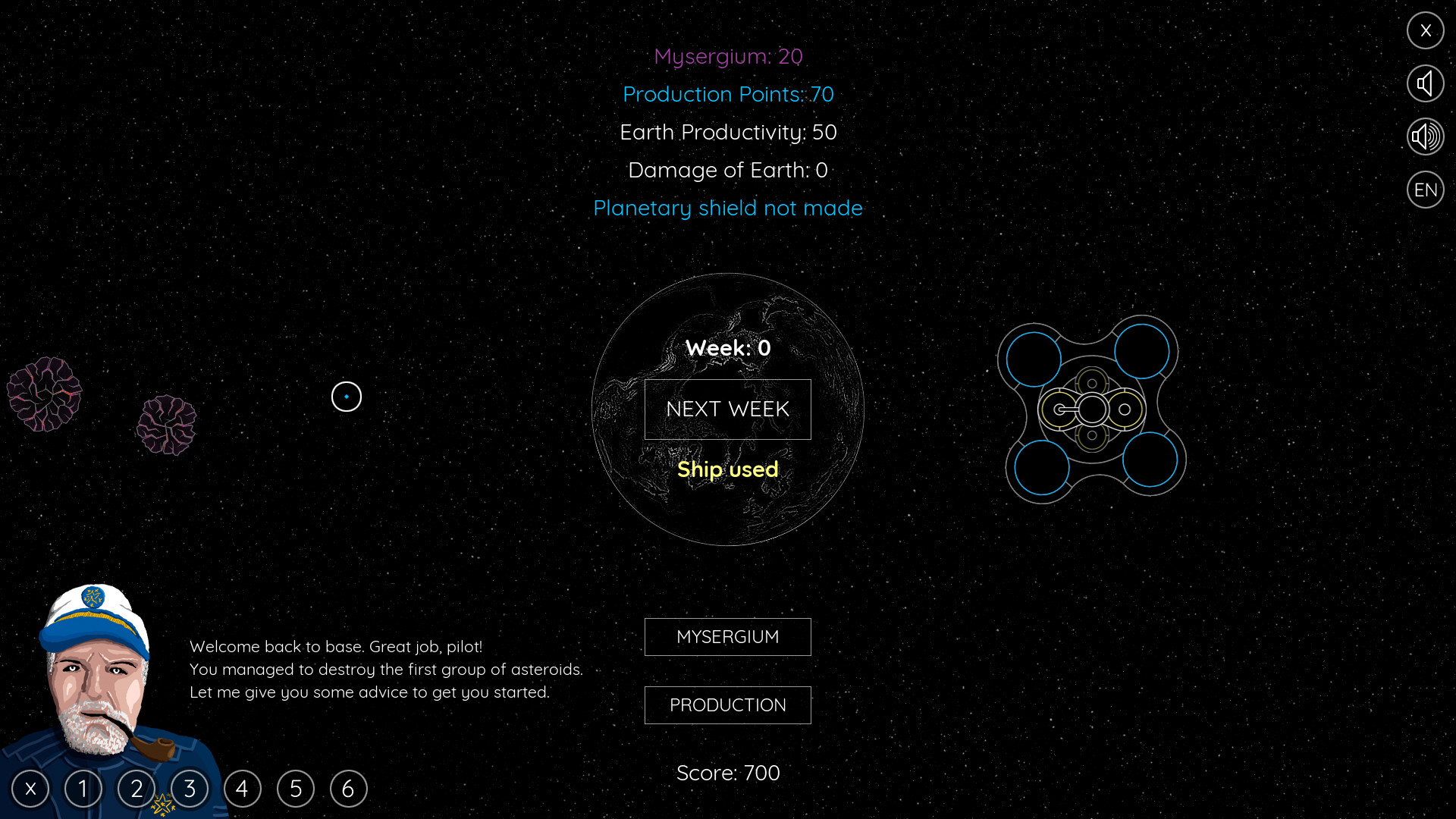 Dark Asteroids screenshot 2