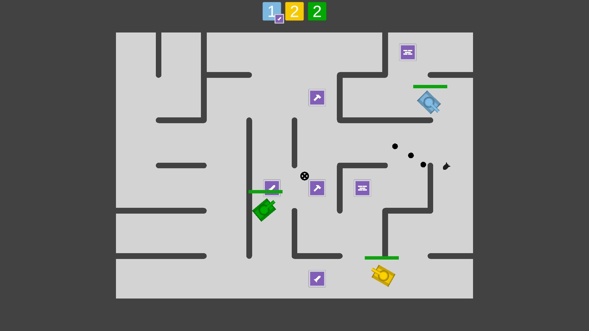 Tanks in Labyrinth screenshot 5