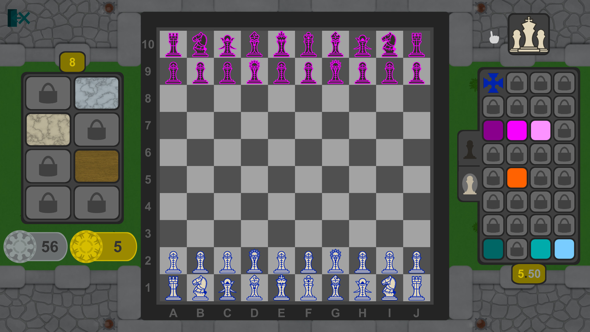 Chess'Extra - Dev Support - Pieces Full Design screenshot 2