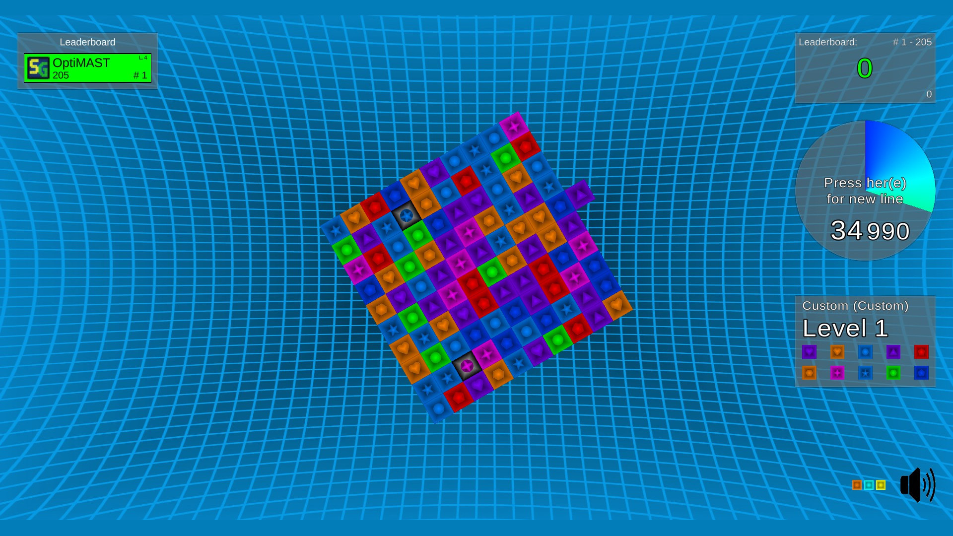 Square Game - Custom Mode screenshot 1