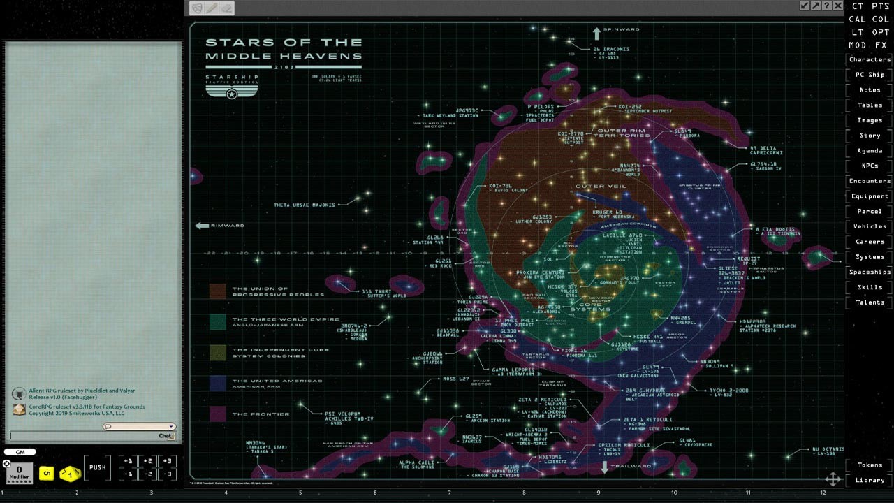Fantasy Grounds - Alien the Roleplaying Game screenshot 3