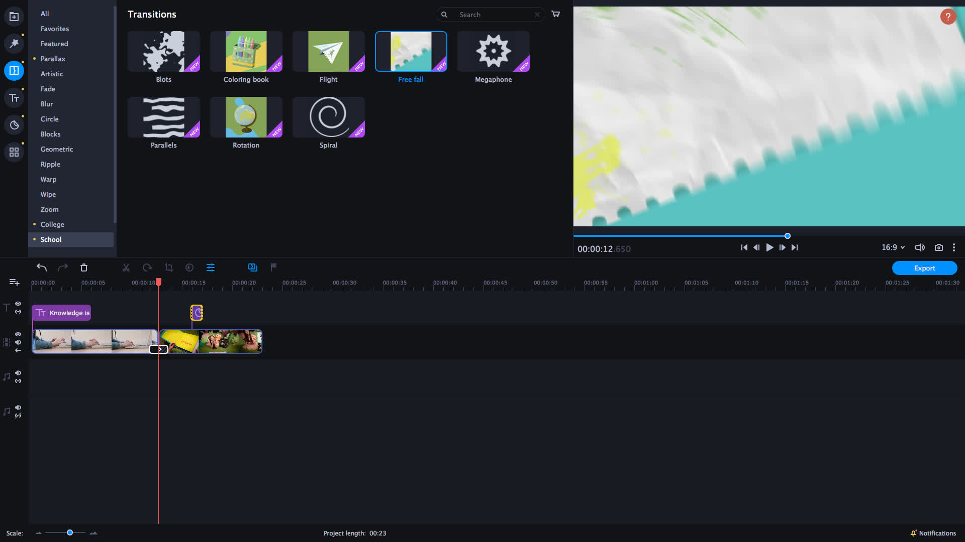 Movavi Video Editor Plus 2021 - Education Set screenshot 4