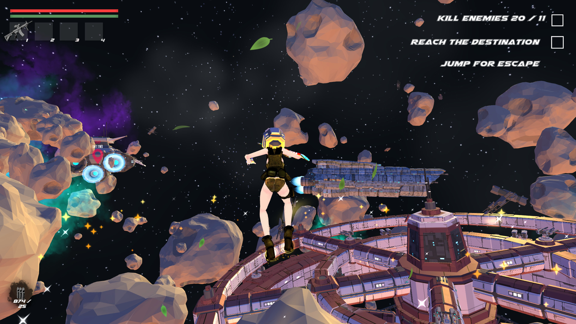 Space Runner - Anime screenshot 7