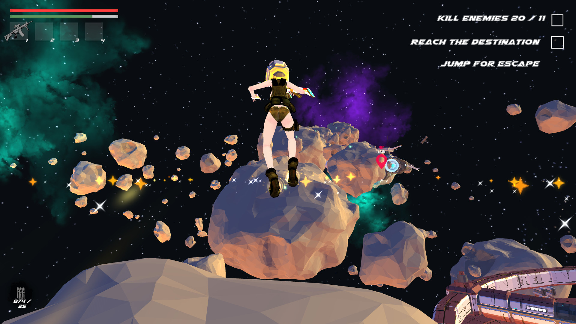 Space Runner - Anime screenshot 2