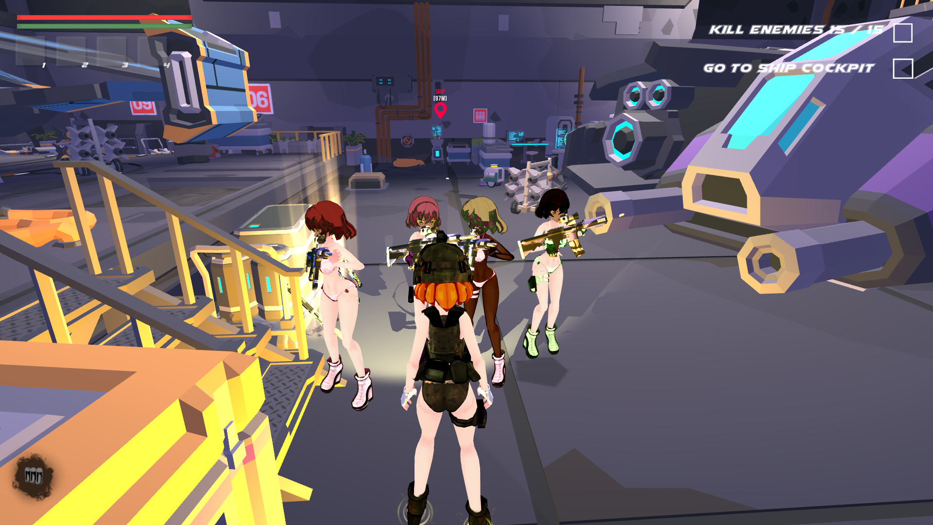 Space Runner - Anime screenshot 1