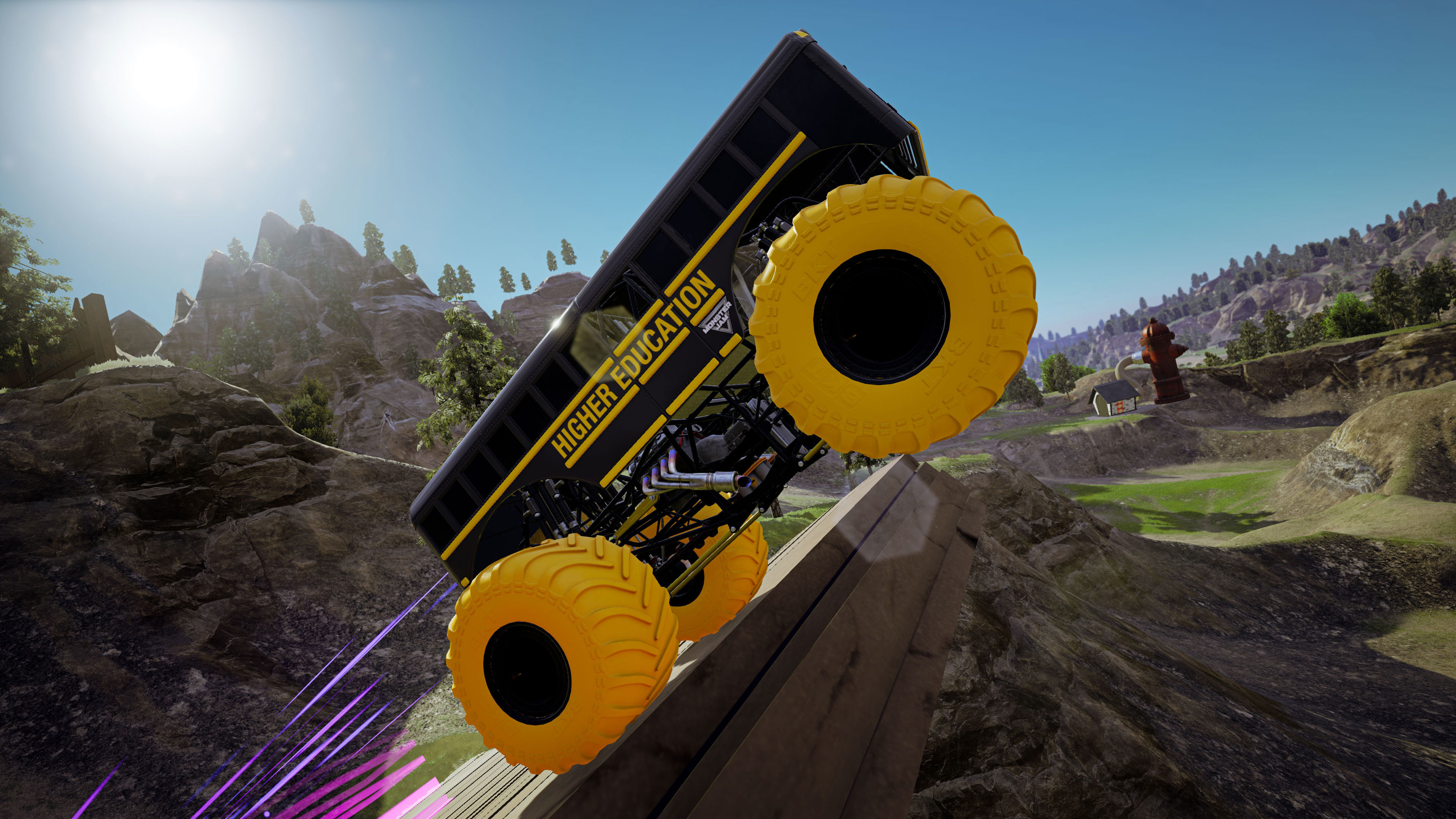 Monster Jam Steel Titans 2 - Inverse Higher Education screenshot 1