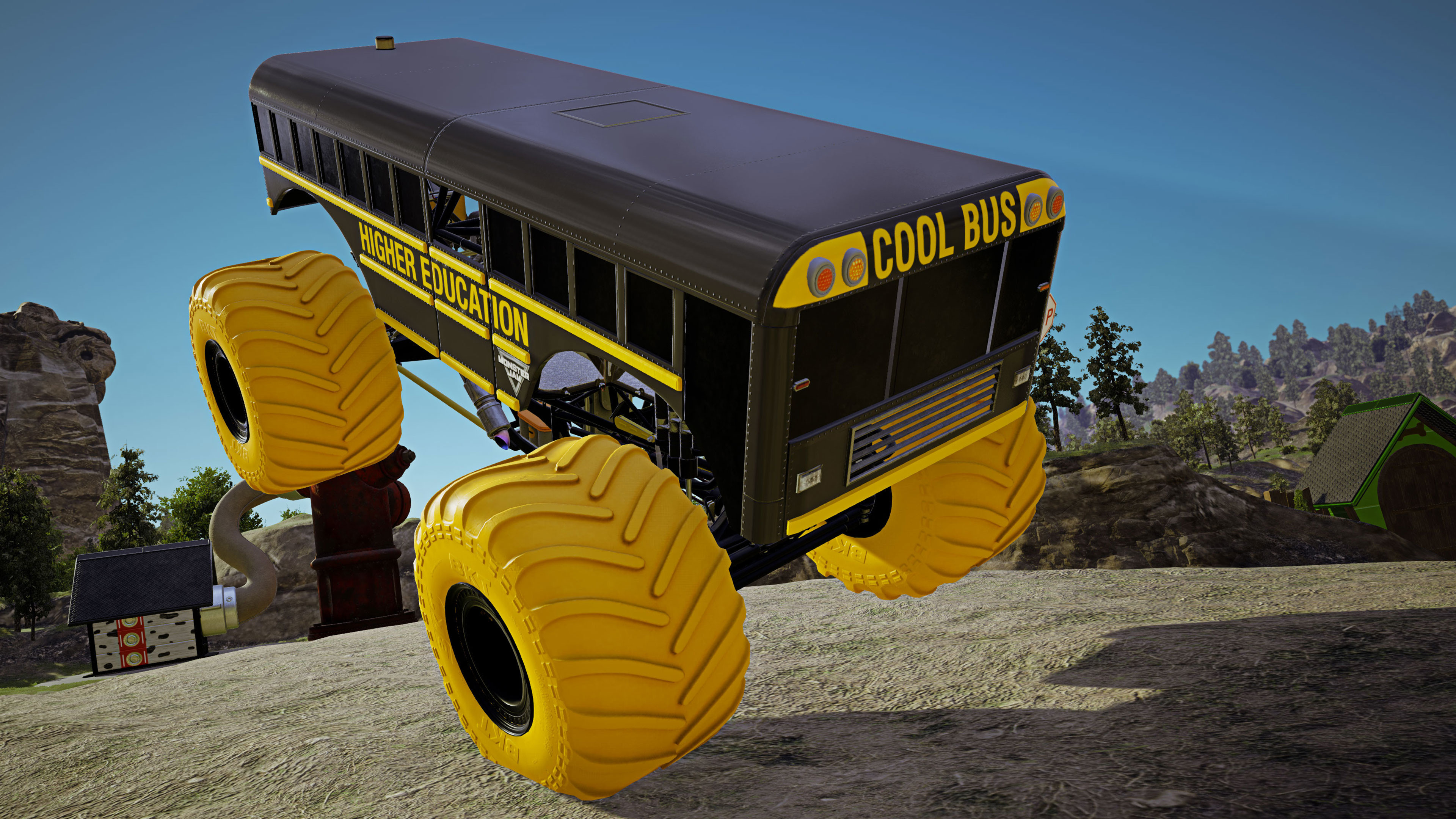 Monster Jam Steel Titans 2 - Inverse Higher Education screenshot 2