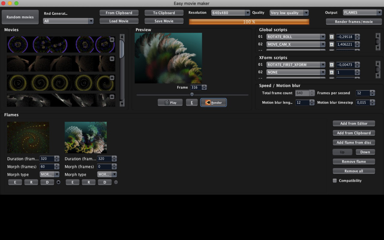 JWildfire screenshot 5