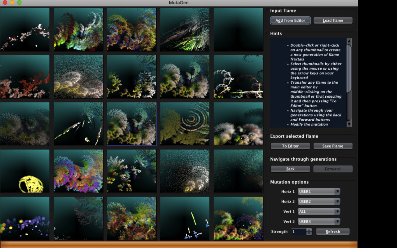 JWildfire screenshot 3