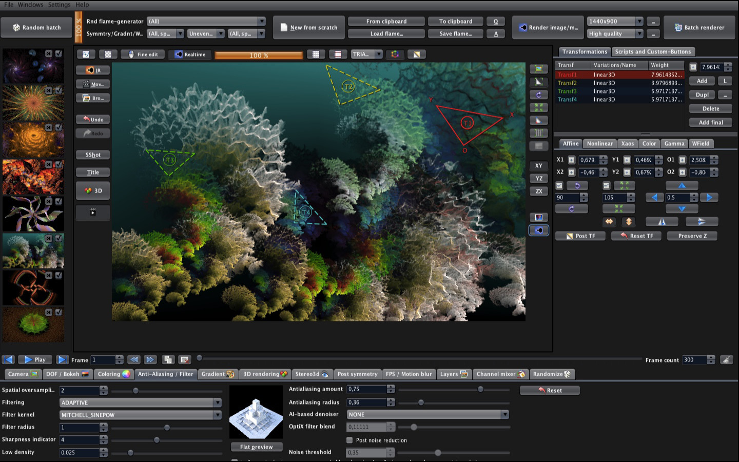 JWildfire screenshot 1