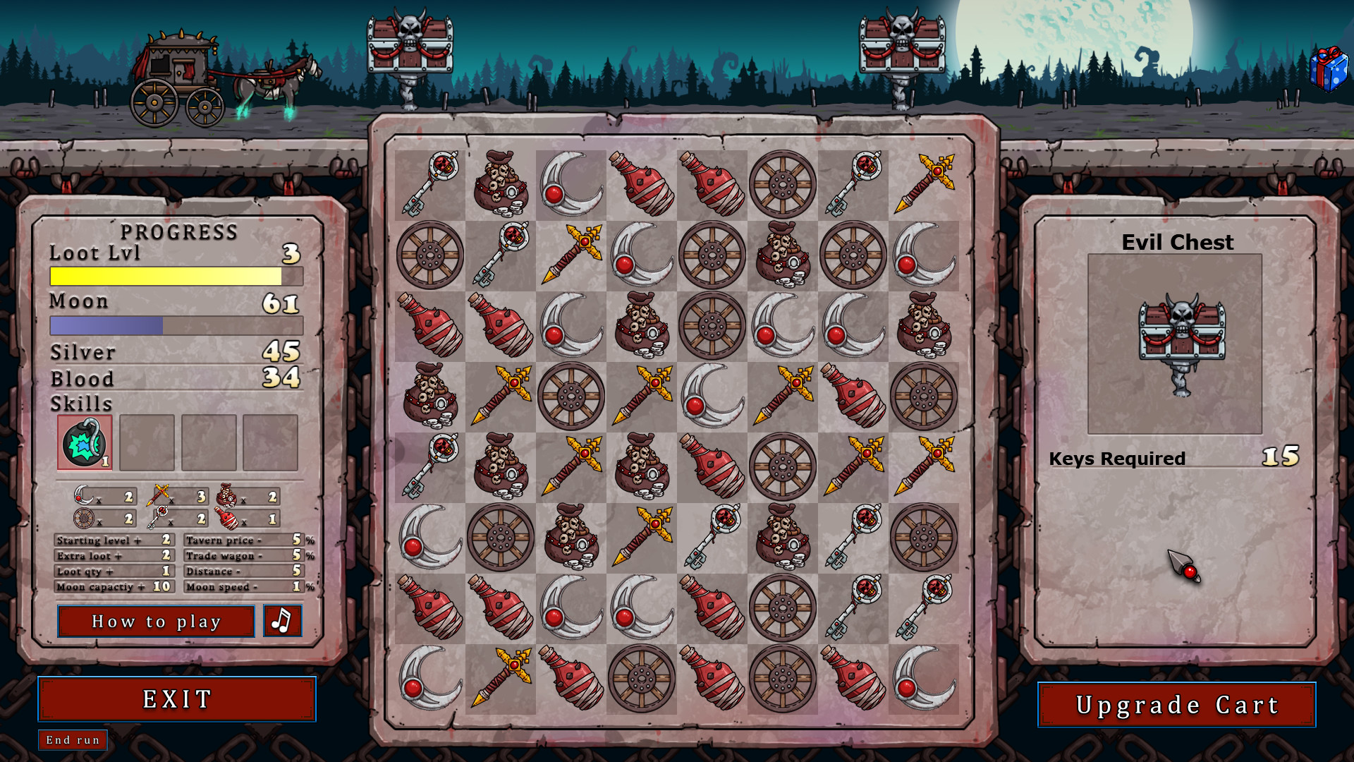 Puzzle Plunder - Vampire Night screenshot 1