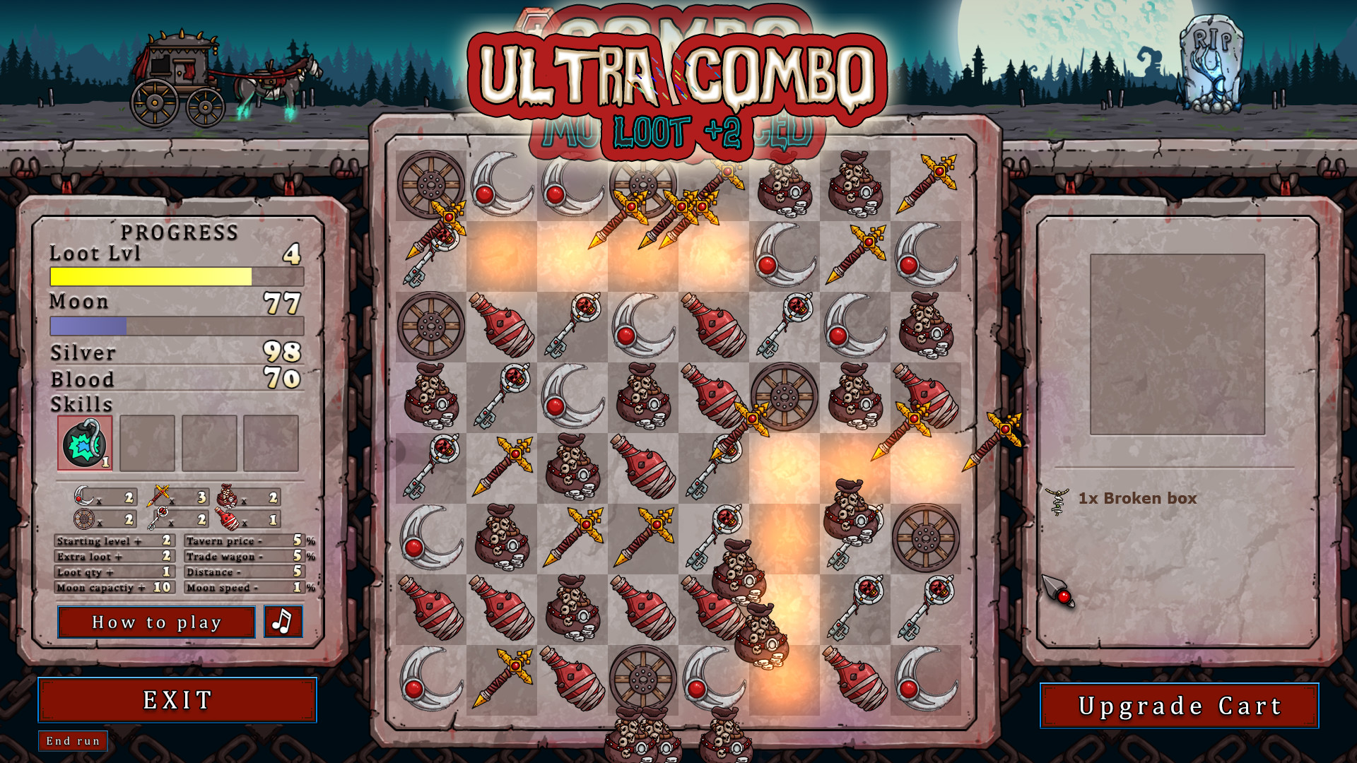 Puzzle Plunder - Vampire Night screenshot 2
