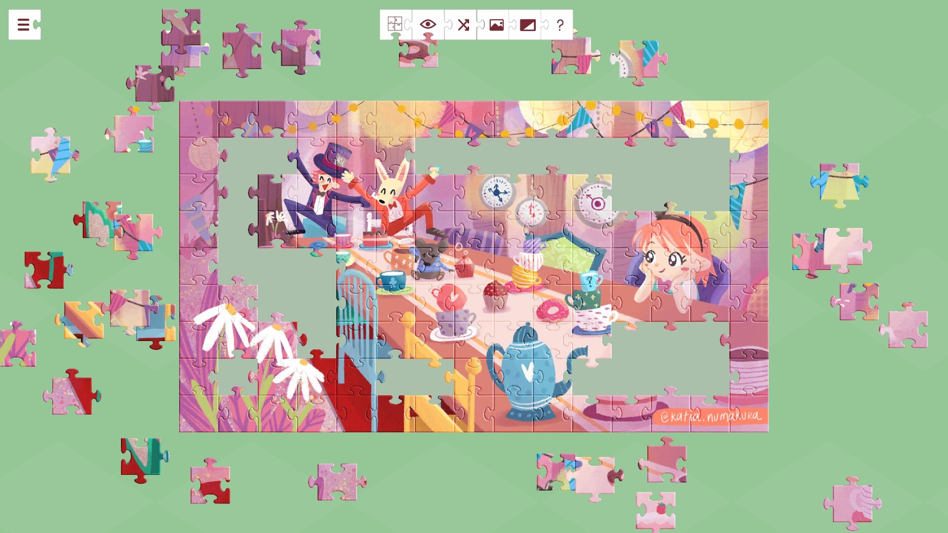 Alice EZ Grip 1000pc Alice in Wonderland Puzzle 705988725593| eBay