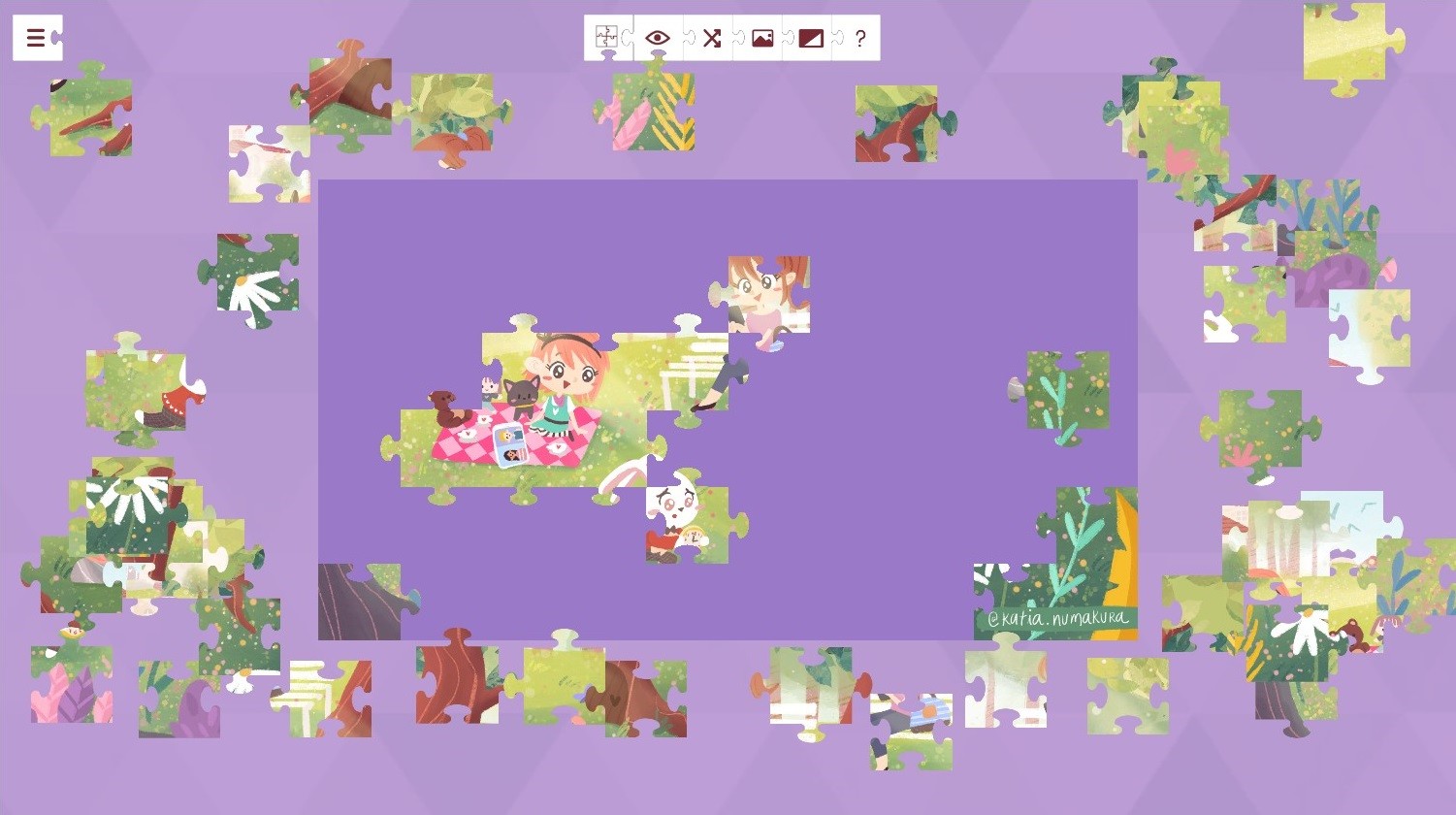 Alice in Wonderland - a jigsaw puzzle tale screenshot 10
