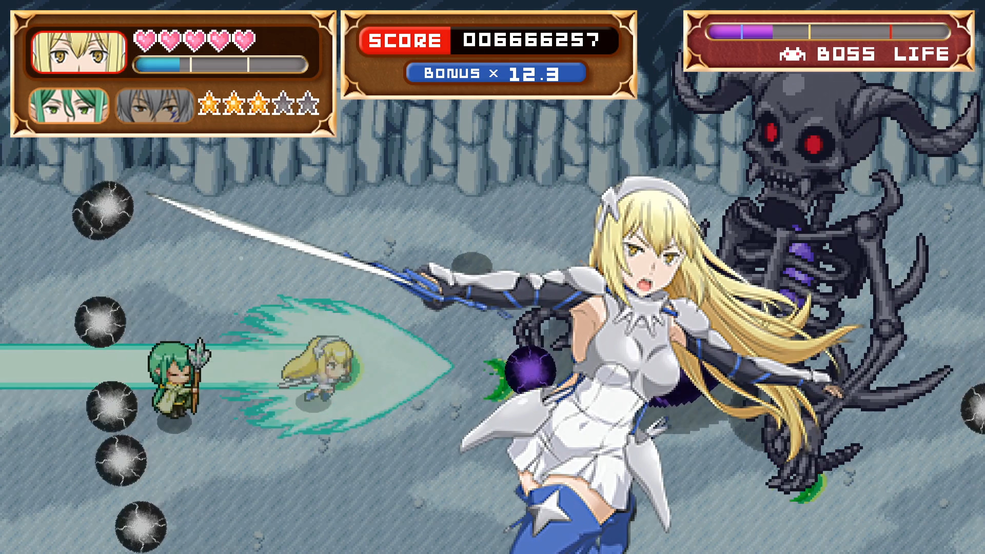 Is It Wrong to Try to Shoot 'em Up Girls in a Dungeon? screenshot 4