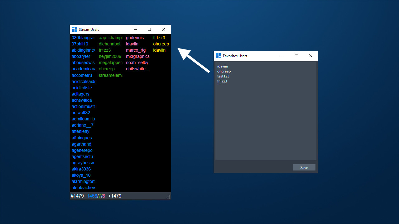 StreamUsers screenshot 5