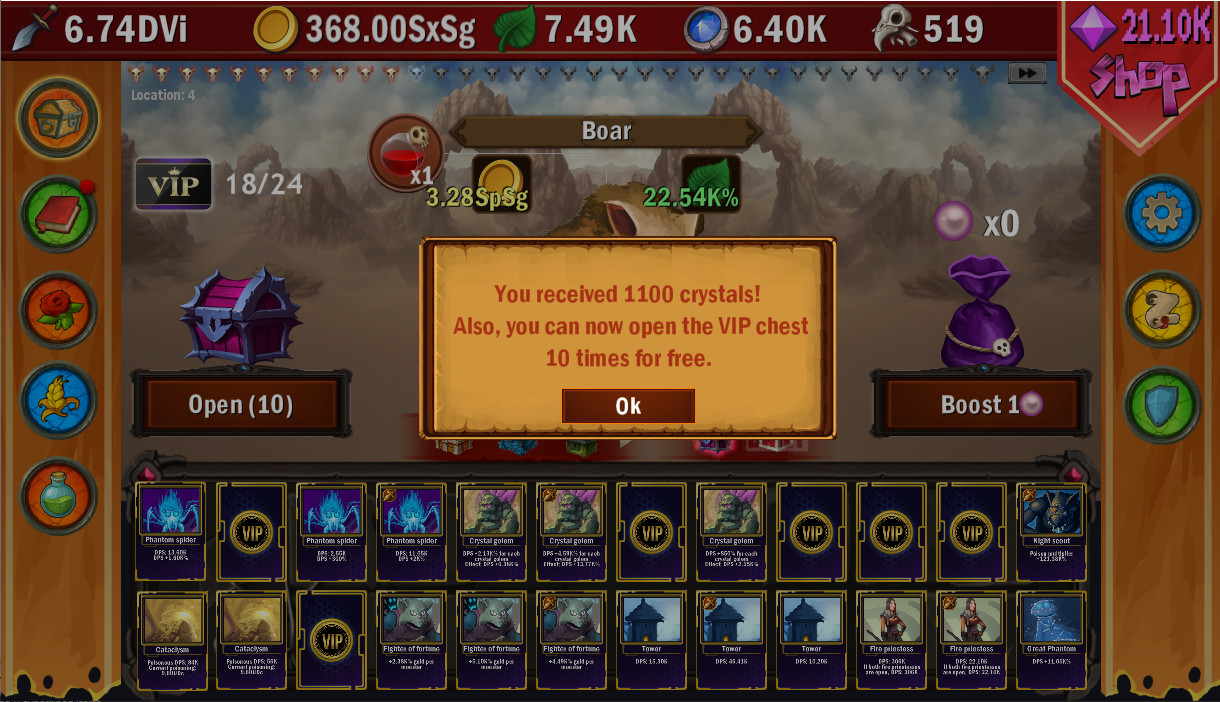 DPS IDLE - VIP Pack screenshot 1