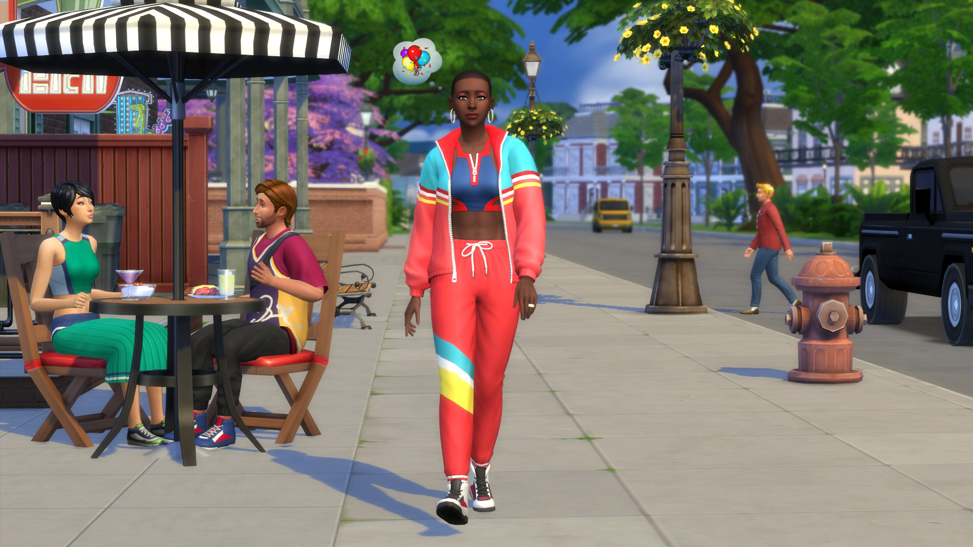 The Sims™ 4 Throwback Fit Kit screenshot 1