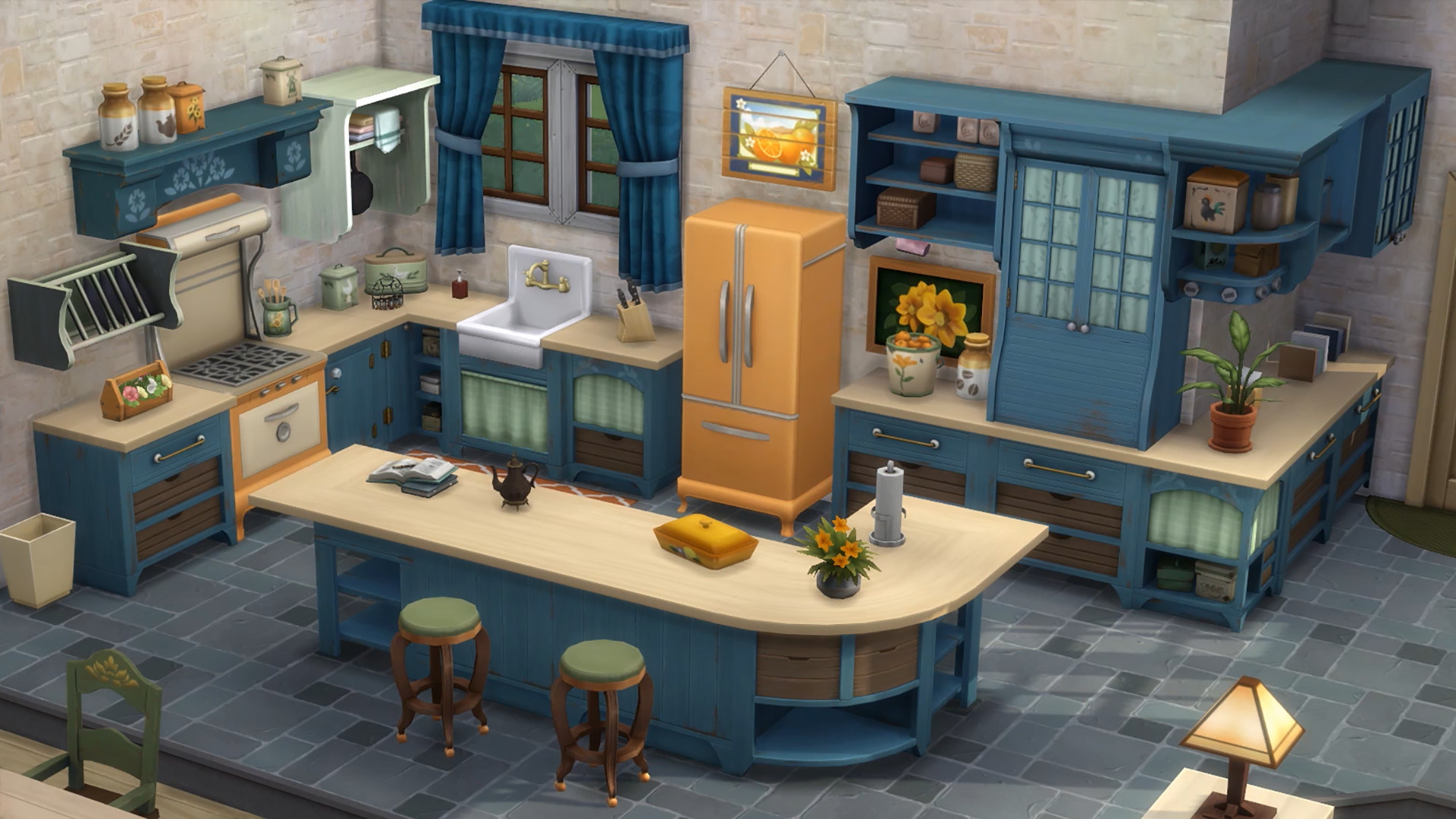 The Sims™ 4 Country Kitchen Kit screenshot 2